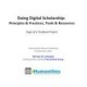 Doing Digital Scholarship Principles and Practices Tools and Resources - New Trends in eHumanities