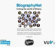 New trends in eHumanities - BiographyNet -historical queries text analysis and visualization